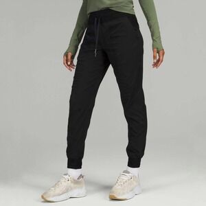 Lululemon Dance Studio Mid Rise Jogger Pant Full Length Black Active 10